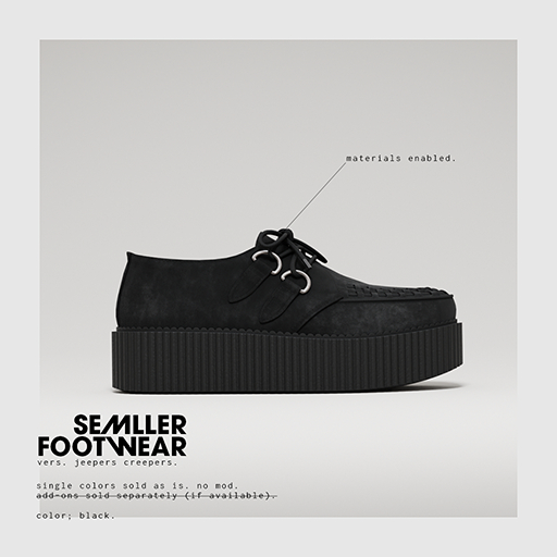 Second Life Marketplace Semller Jeepers Creepers Black (add)